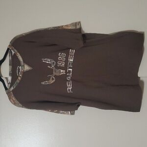 Buckhorn River Men's Realtree Tee Shirt Size Large